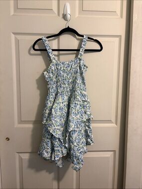 Floral Ruffle Mini Sundress